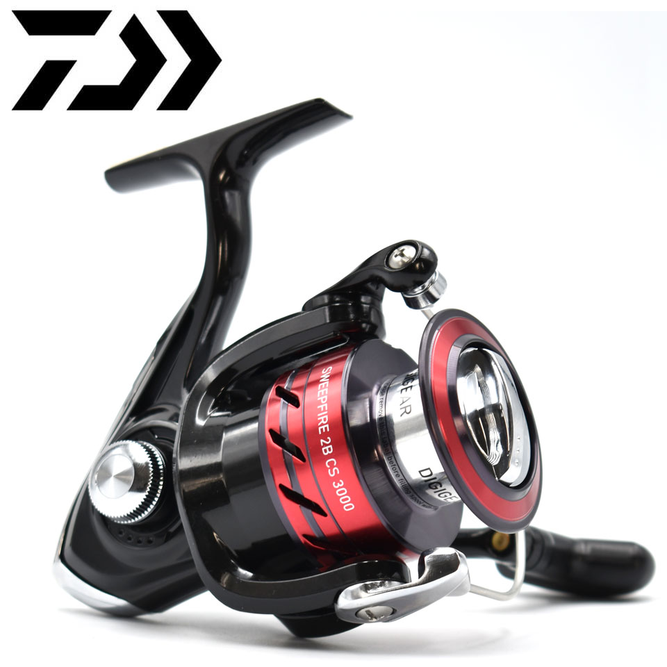 Shimano Reel Sienna - Daiwa-Moulinet de pêche Spinning SWEEPFIRE CS,