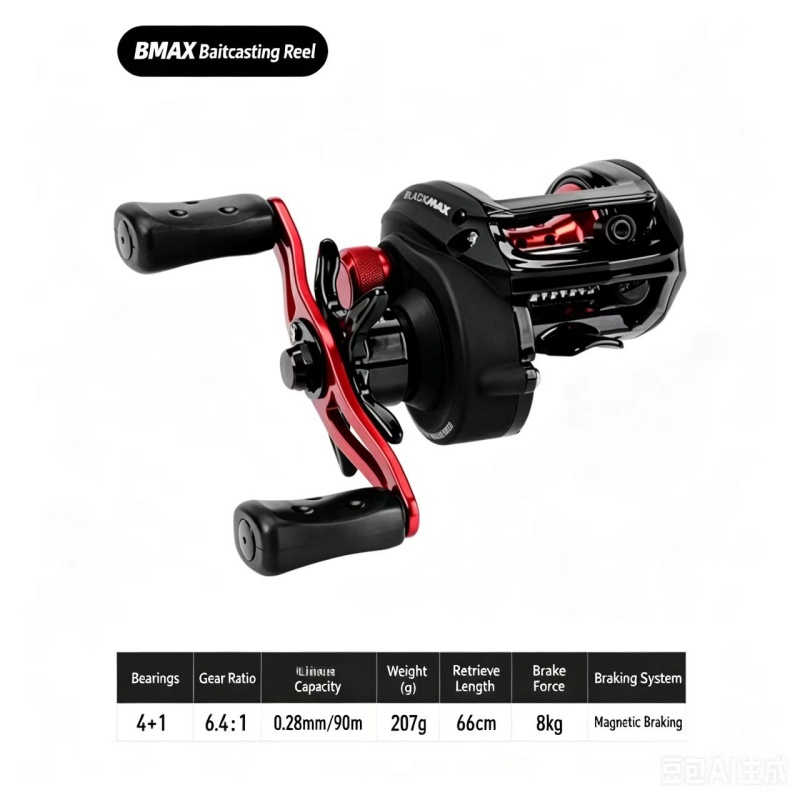 Moulinet spinning Abu Garcia B - Surf Reel avis et prix