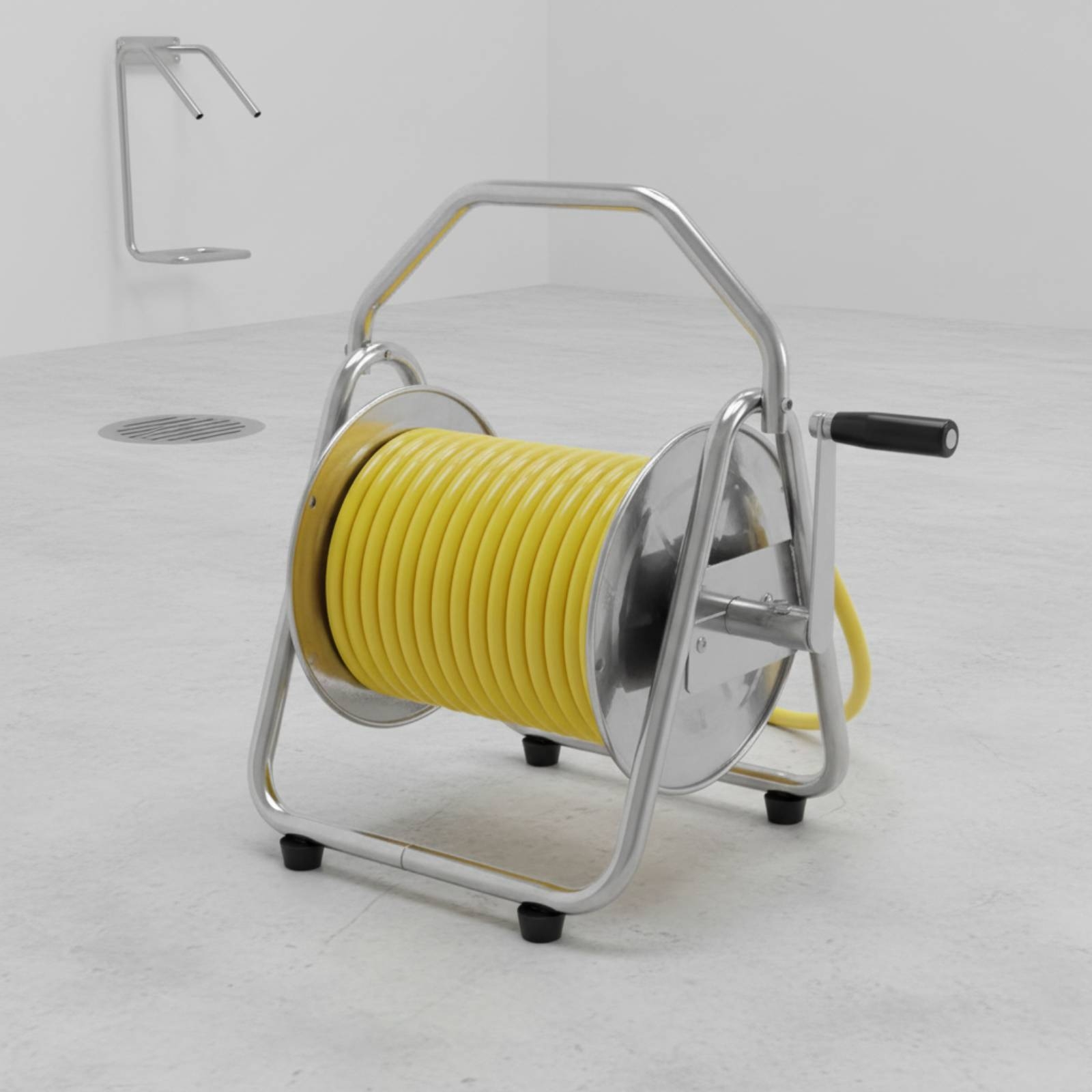 Enrouleur de tuyau métallique  - Reel Handle avis et prix